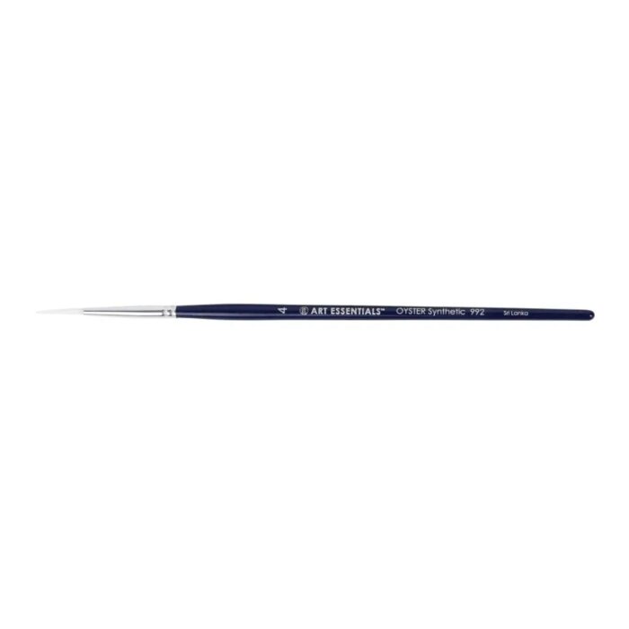 Art Essentials Oyster White Synthetic Hair Brush - Image 13