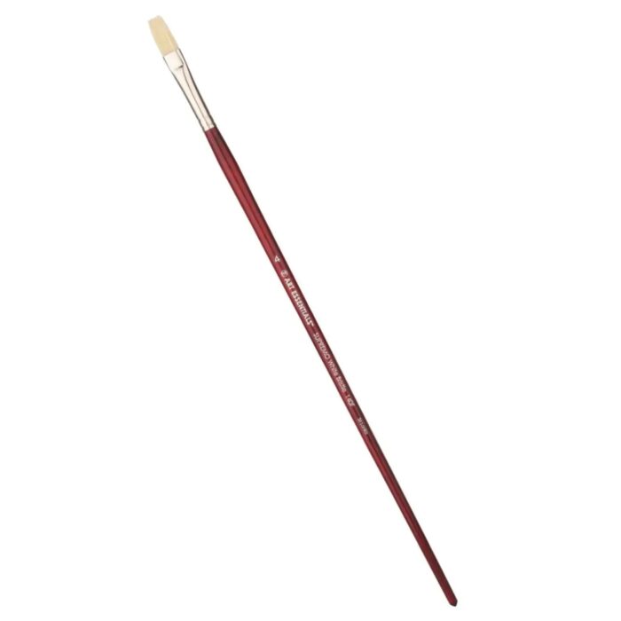 Art Essentials Supremo White Hog Bristle Brushes - Image 2