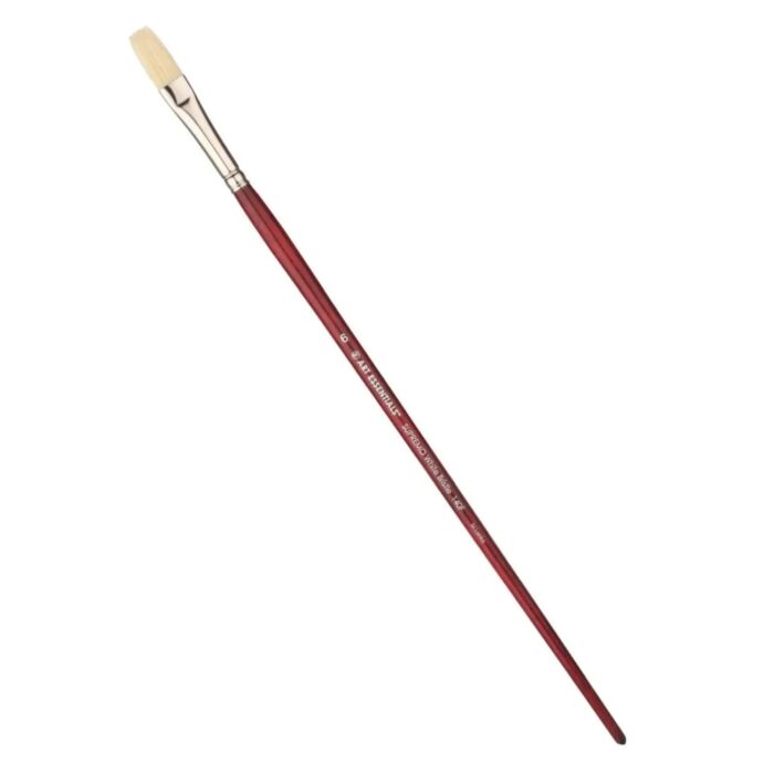 Art Essentials Supremo White Hog Bristle Brushes - Image 3
