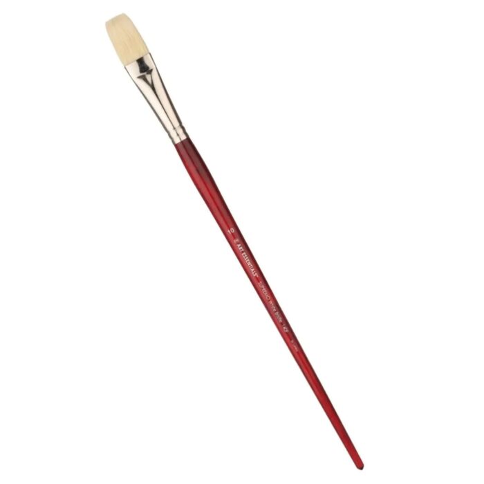 Art Essentials Supremo White Hog Bristle Brushes - Image 5