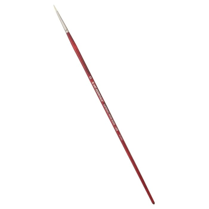 Art Essentials Supremo White Hog Bristle Brushes - Image 7