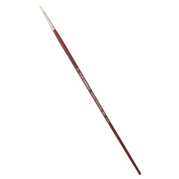 Art Essentials Supremo White Hog Bristle Brushes - Image 8