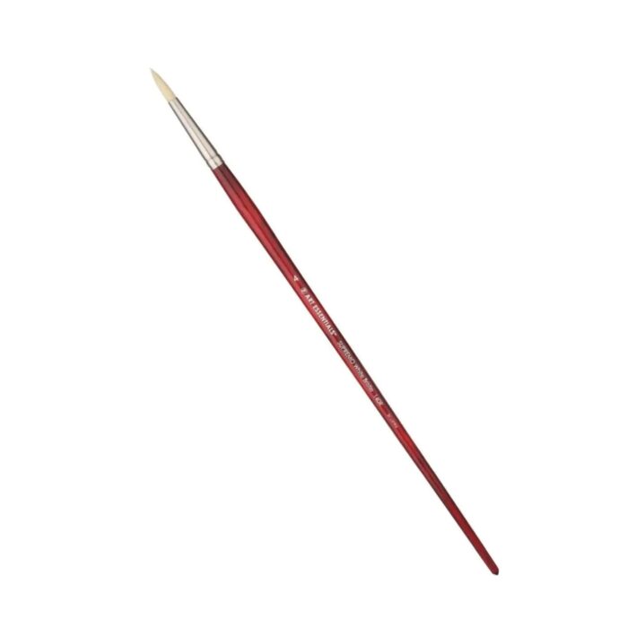 Art Essentials Supremo White Hog Bristle Brushes - Image 13