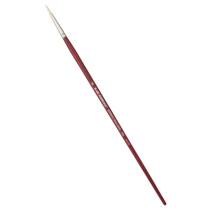 Art Essentials Supremo White Hog Bristle Brushes - Image 14