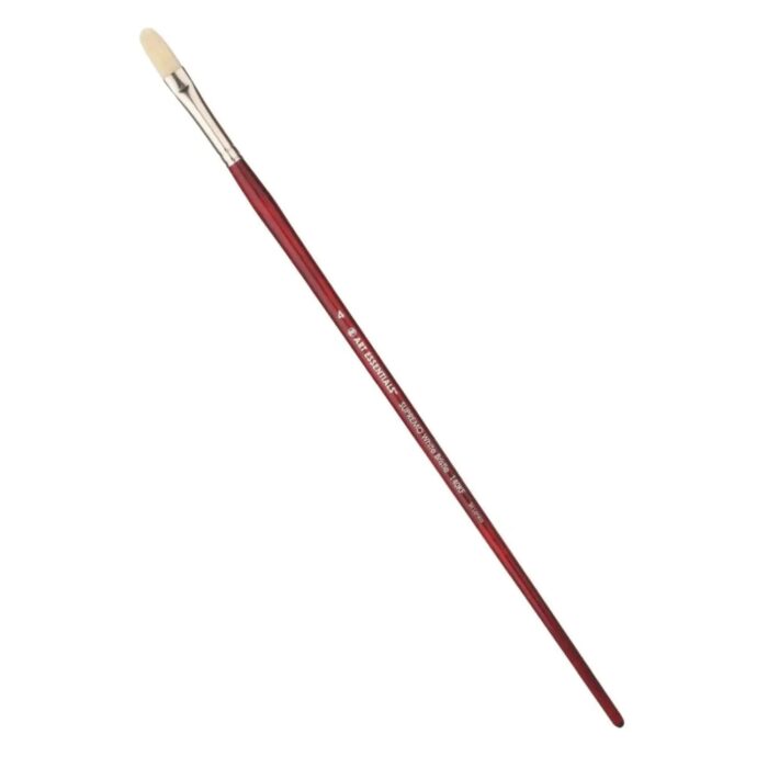 Art Essentials Supremo White Hog Bristle Brushes - Image 23
