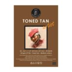 Art Essentials Toned Tan Artist Sketching Paper Medium Surface ,120 GSM - (Loose) - Image 3