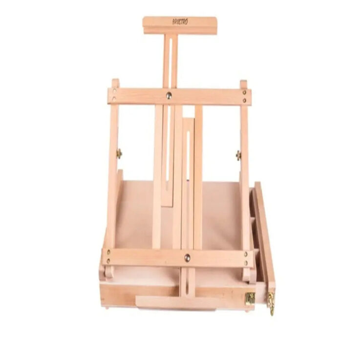 Brustro Artists' Portable Tabletop Wood Sketchbox Easel With Wooden Drawer - Image 2