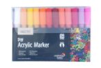 Brustro DIY Acrylic Marker 2mm Tip Set