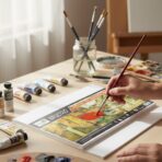 BRUSTRO Artist’s Oil Painting Paper A3 300 GSM