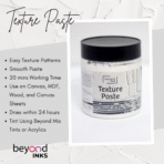 Beyond ink Texture Paste with DIY Kit - 700g