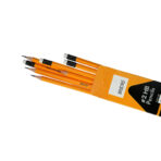 Brustro 2 HB Extra Dark Pencil with Eraser Tip Pack Of 12