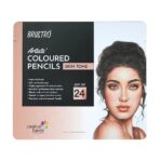 Brustro Artists' Skin Tone Coloured Pencils- Set of 24 Shades