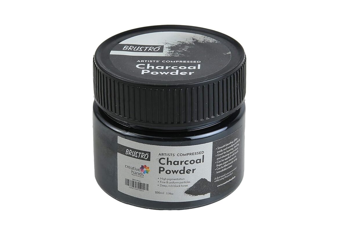 Brustro Artists Compressed Charcoal Powder 100ml