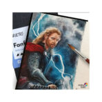 Brustro Artists Fanfold Watercolour Book 100% Cotton Mouldmade 300 GSM,10.5x15cm - Image 3