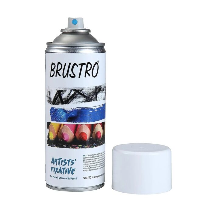 Brustro Artists Fixative Spray Can - Image 2