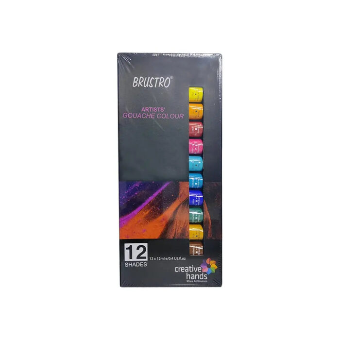 Brustro Gouache Artists' Paint Sets 24x12ml - Image 2