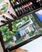 acrylic paint colors