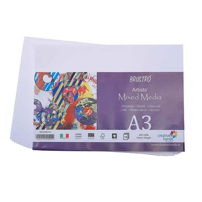 Brustro Artists Mixed Media 250 GSM - Image 1
