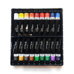 Brustro Artists Oil Colour Set Of 18 (12ml Tubes)
