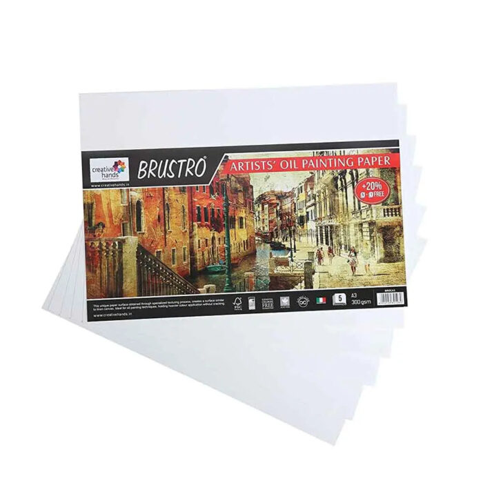 Brustro Artists Oil Painting Paper - Image 1