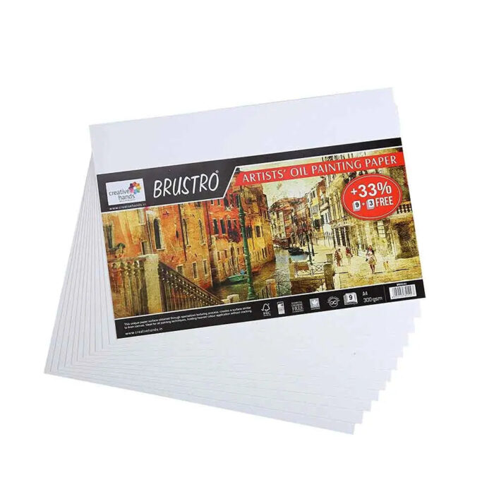 Brustro Artists Oil Painting Paper - Image 2