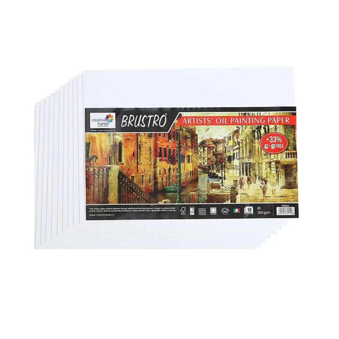 Brustro Artists Oil Painting Paper - Image 3