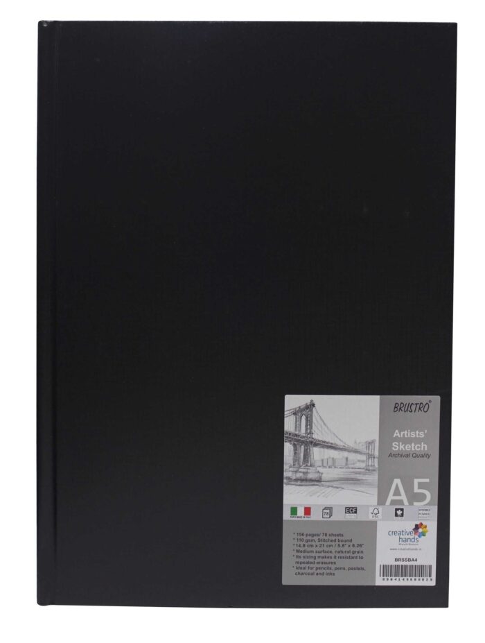 Brustro Artists Sketch Book Portrait 110gsm - Image 1