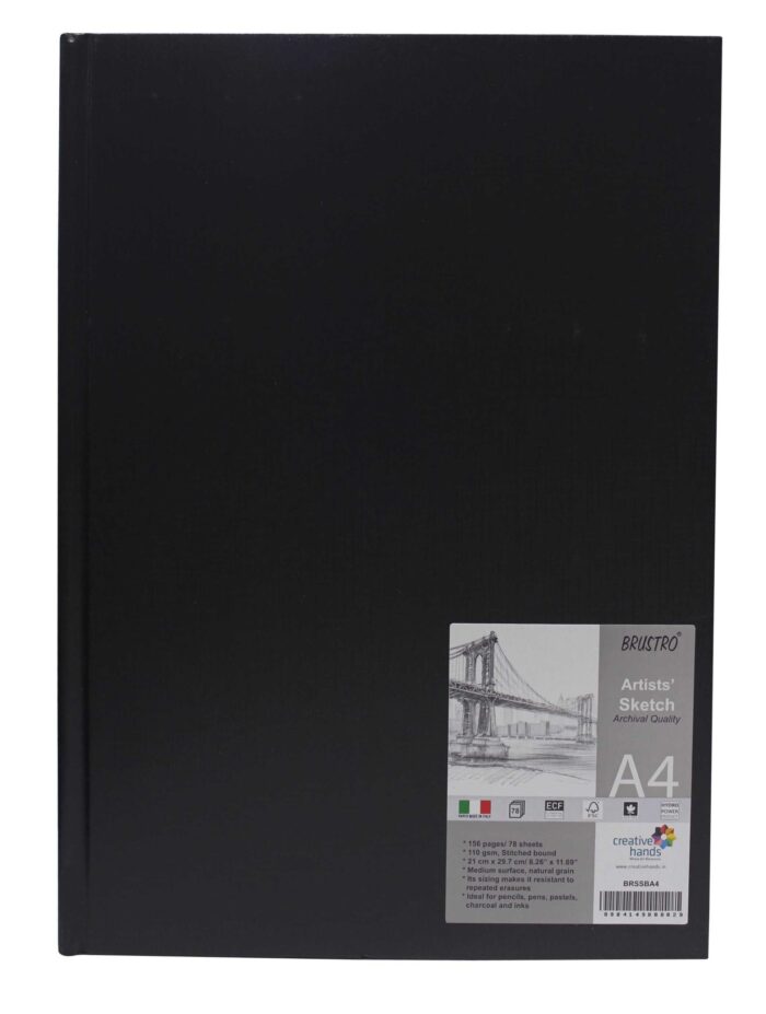 Brustro Artists Sketch Book Portrait 110gsm - Image 2