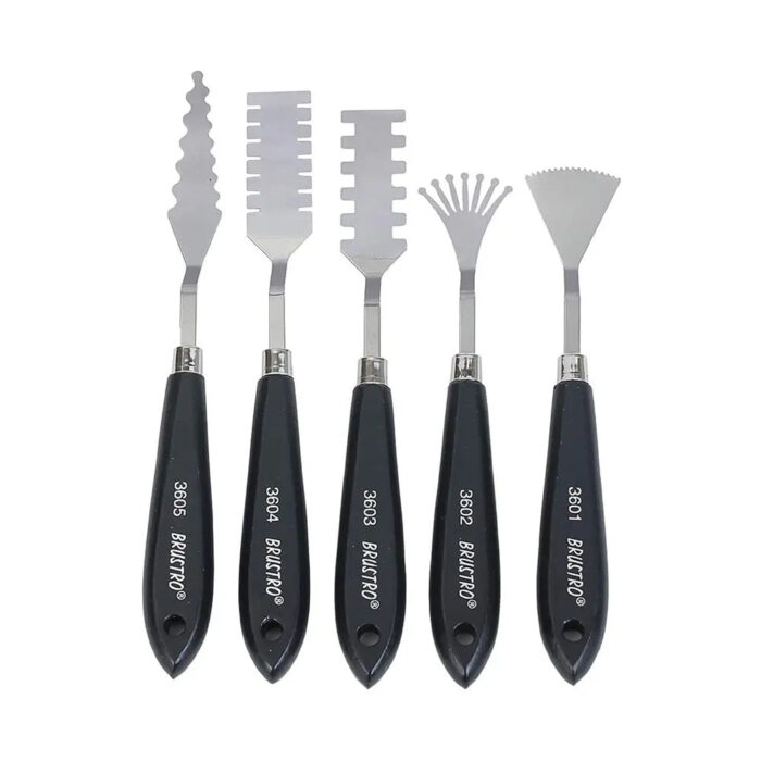Brustro Artists Special Effects Knife Set Of 5 - Image 1