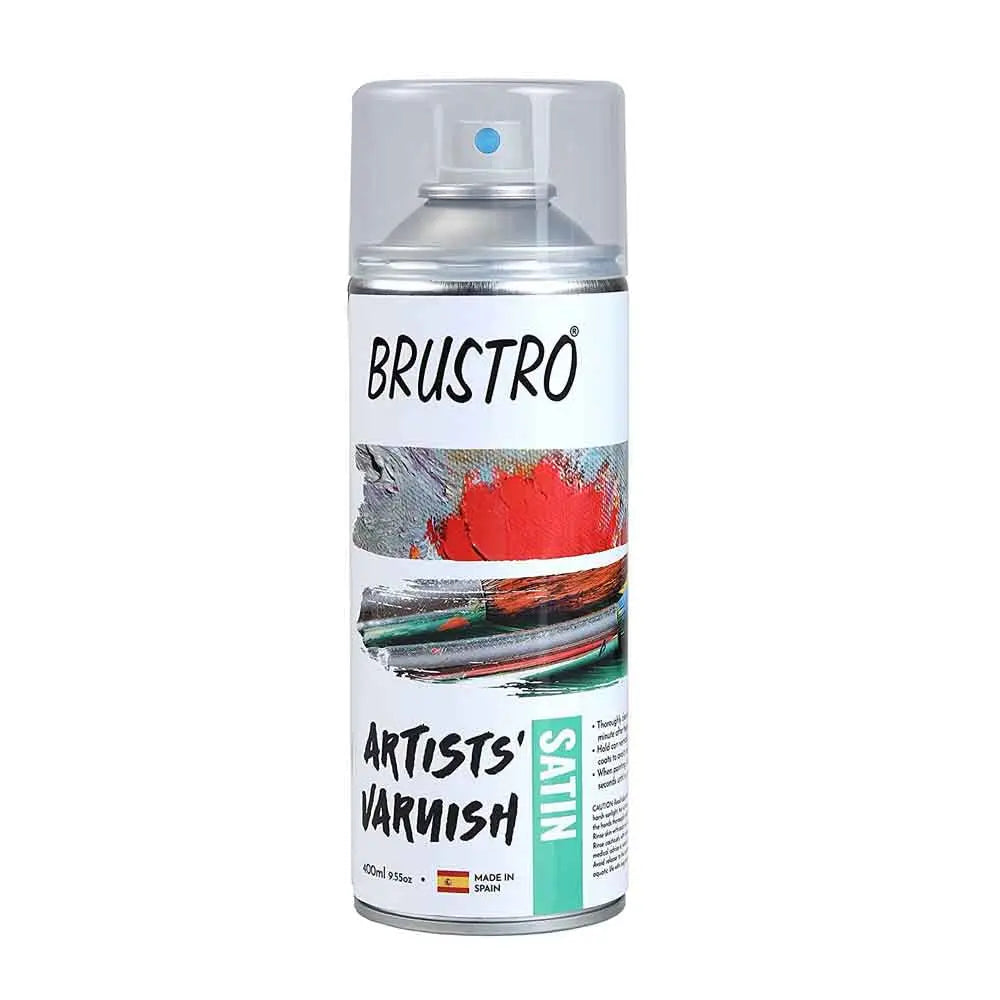 Brustro Satin Varnish Spray Artists