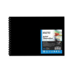 Brustro Artists Watercolour Book WireO 100% Cotton Cold Pressed 300gsm