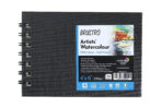 Brustro Artists Watercolour Book WireO 100% Cotton Cold Pressed 300gsm