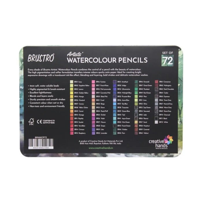Brustro Artists Watercolour Pencil Sets