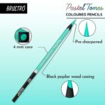 Brustro Artists' Coloured Pencils Pastel Tone Set of 36 (in Elegant tin Box) - Image 2