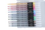 BRUSTRO Calligraphy Pen 2mm Set of 12 Colours