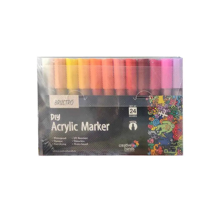 Brustro DIY Acrylic Marker 2mm Tip Set - Image 3