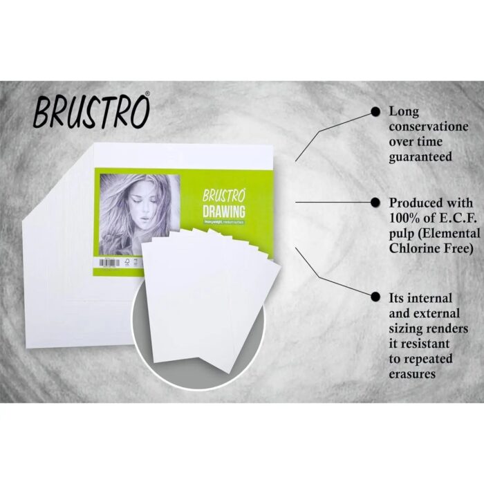 Brustro Drawing Paper 200 GSM - Image 5