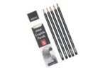 Brustro Graphite Pencil set of 5 (2B, 4B, 6B, 8B, 10B)