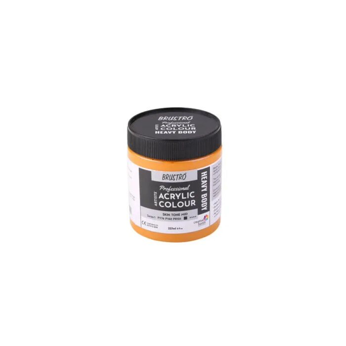 Brustro Professional Artists Heavy Body Acrylic Colour 237ml (Loose) - Image 12