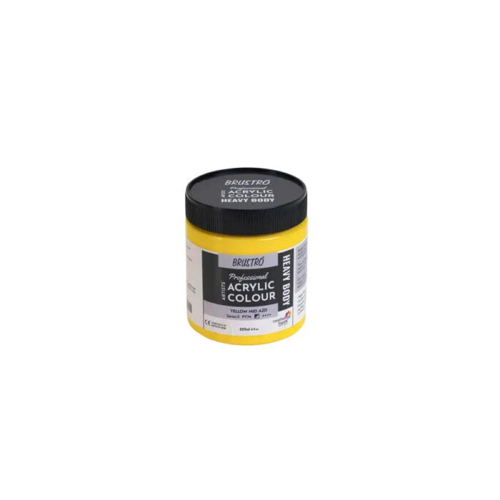 Brustro Professional Artists Heavy Body Acrylic Colour 237ml (Loose) - Image 31