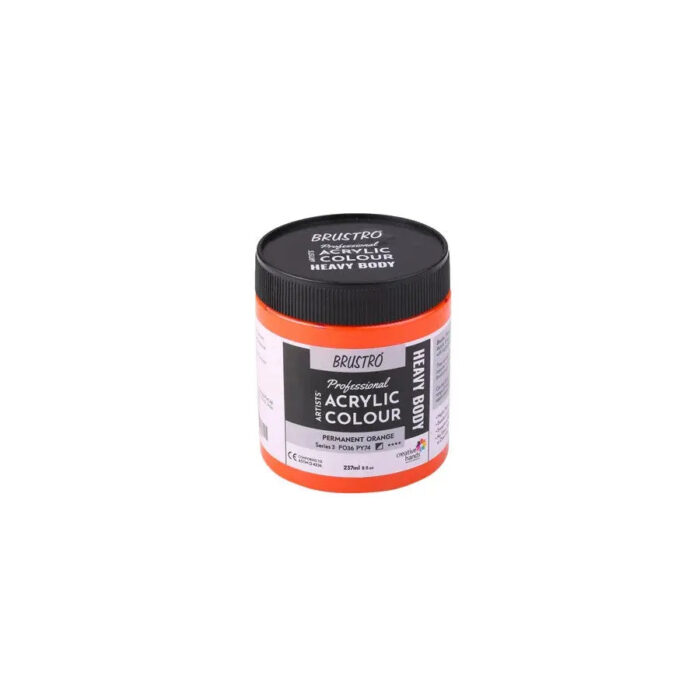 Brustro Professional Artists Heavy Body Acrylic Colour 237ml (Loose) - Image 37