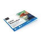 BRUSTRO Artist 100% Cotton 300 GSM COLD PRESSED Watercolour Pad12 Sheets