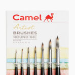 Camel Artist Brushes Round 68 Series Set - Image 2