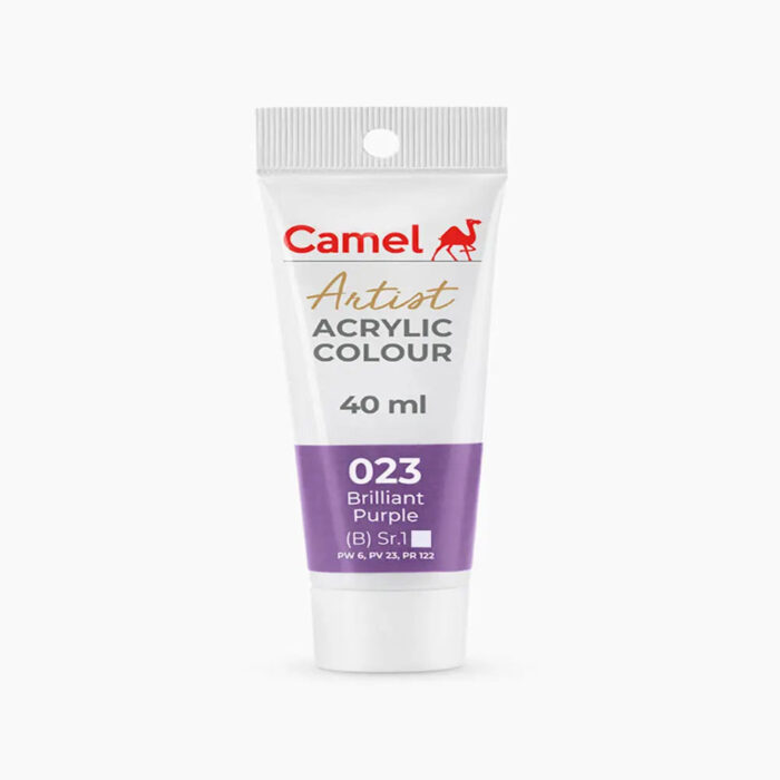 Camel Artists Acrylic Colour Tube 40ml (Loose Colour) - Image 4