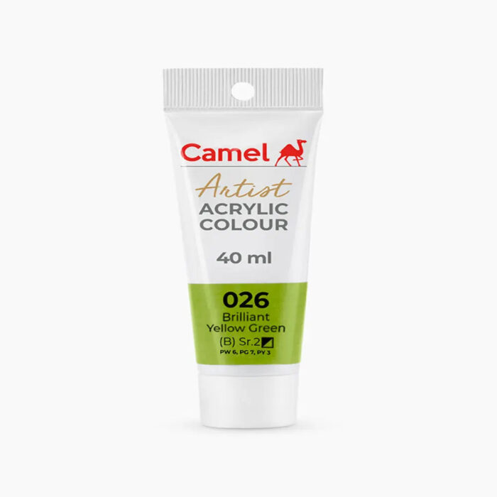 Camel Artists Acrylic Colour Tube 40ml (Loose Colour) - Image 5
