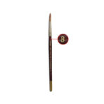 Camel Synthetic Gold Round & Flat Brush Series 66 & 67 (Loose) - Image 7