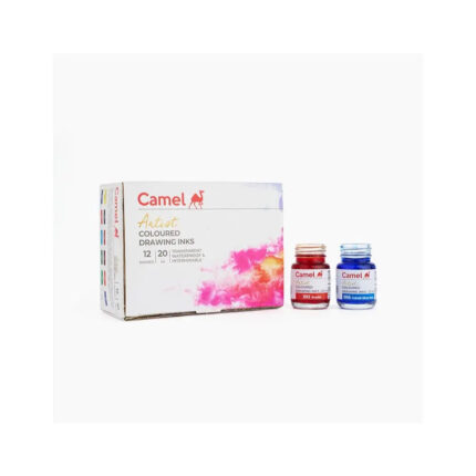 Camel Coloured Drawing Ink Set 12 Shades 20ml