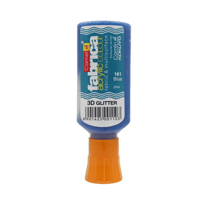 Camel Fabrica 3D Glitter Acrylic Colour 20ml (Loose Colours) - Image 2