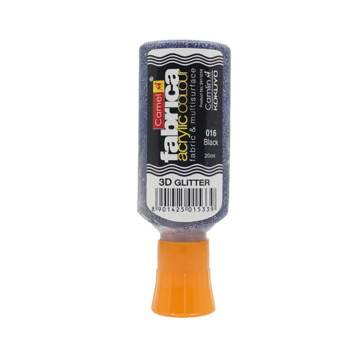 Camel Fabrica 3D Glitter Acrylic Colour 20ml (Loose Colours) - Image 7