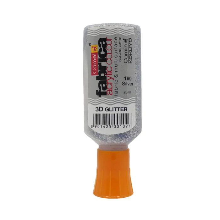 Camel Fabrica 3D Glitter Acrylic Colour 20ml (Loose Colours) - Image 8